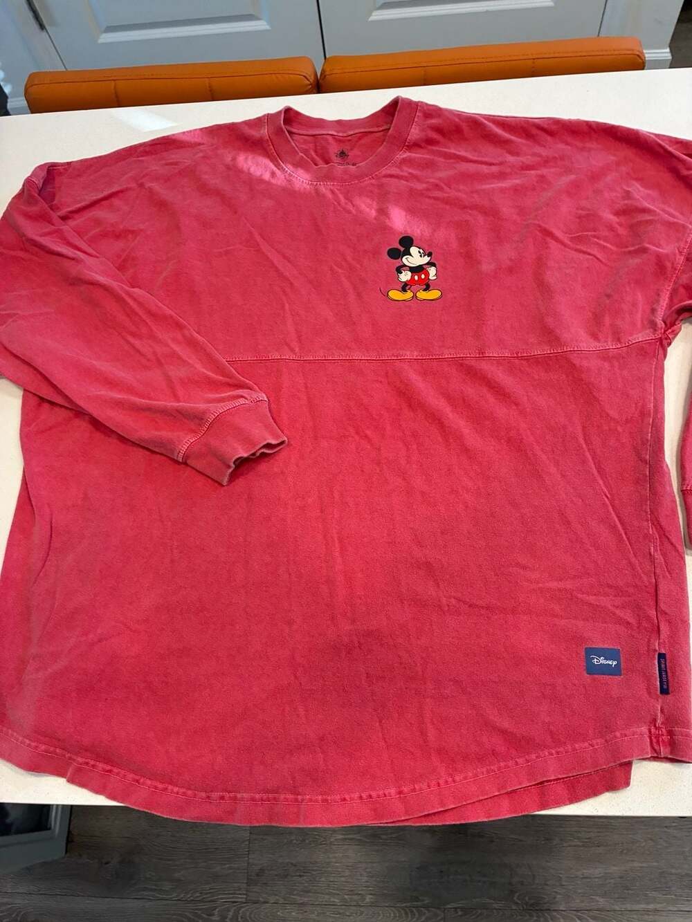 Disney Parks Walt Disney World Mickey Red Spirit Jersey XL